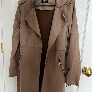 Tahari Tan Trench Coat